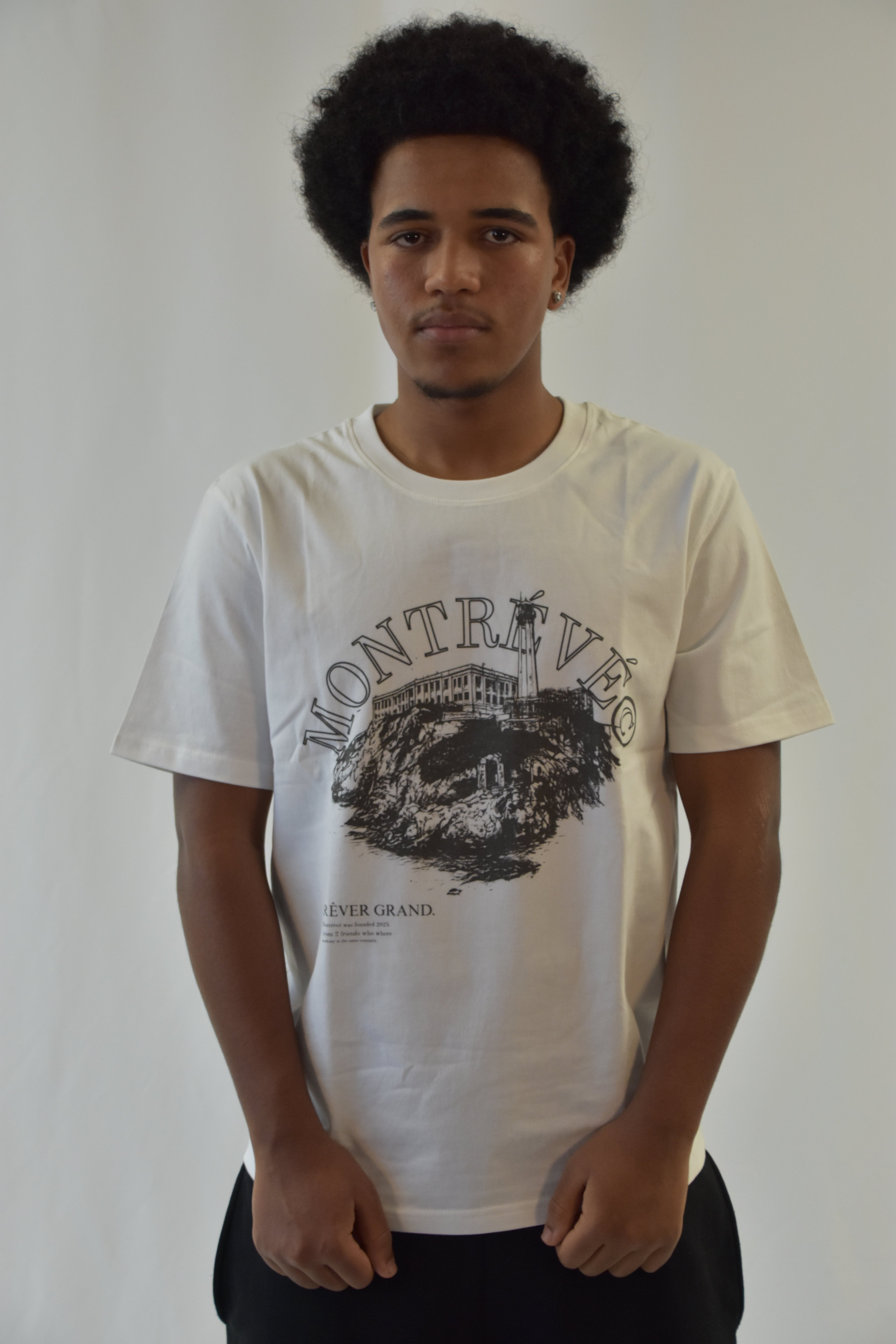 MONTRÉVÉ X ALCATRAZ | T-SHIRT | WHITE